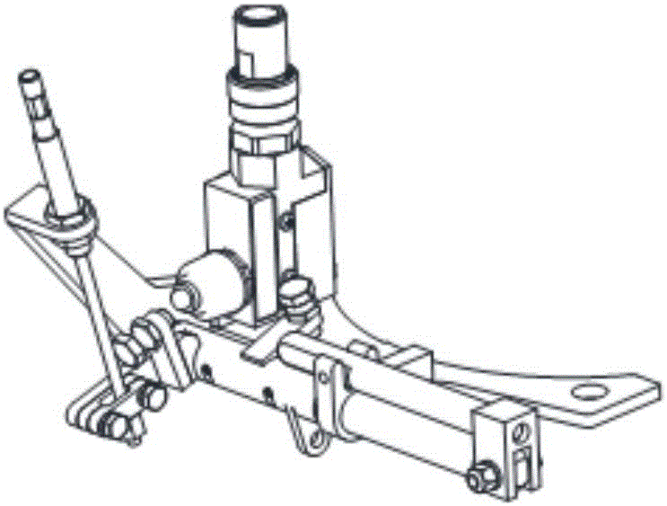 Bi-directional mechanical relieving labor-saving mechanism for parking brake of railway vehicles