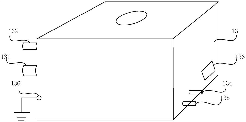 A filament coaxial electron beam fuse additive manufacturing equipment