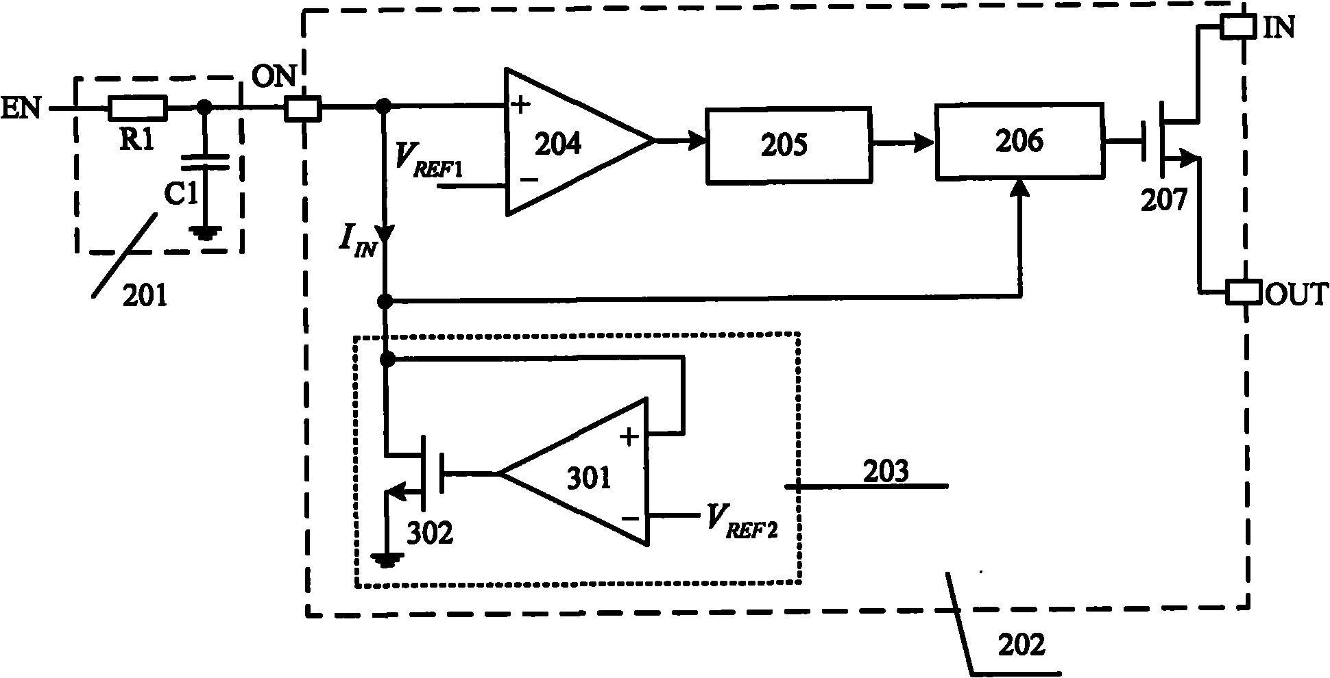 Electrifying startup circuit and electrifying startup method thereof