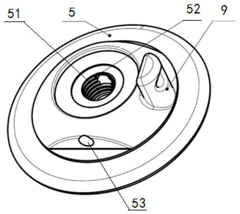 Heart valve replacement prosthesis and heart tip fastening pad thereof