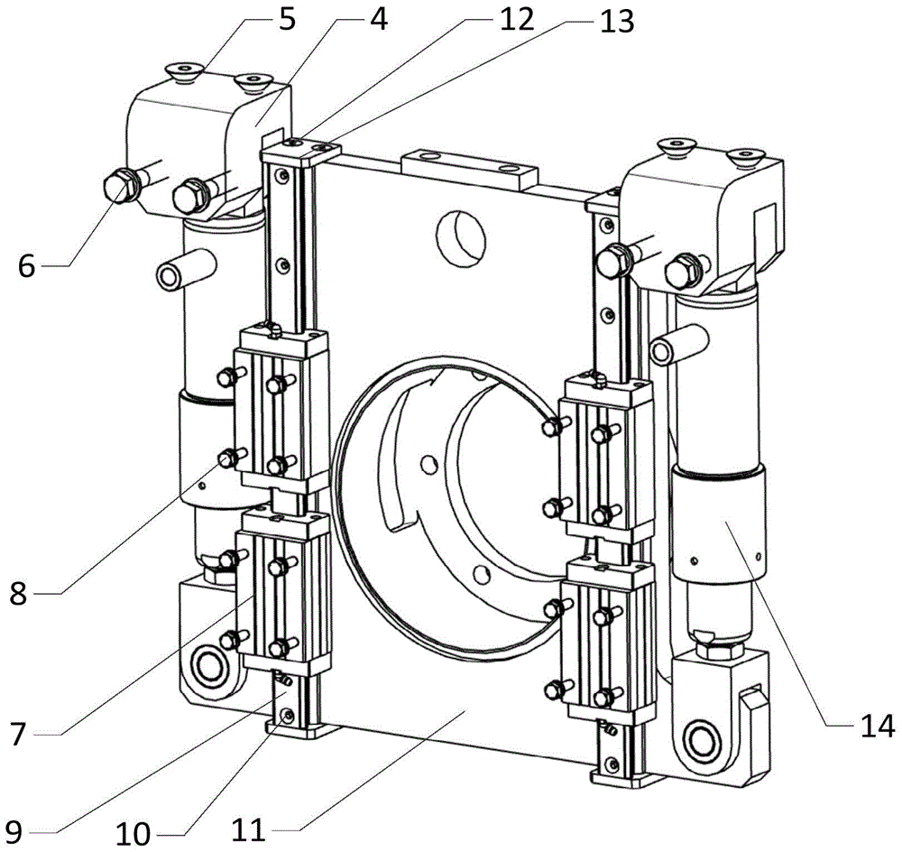 An independent balanced suspension device for an omnidirectional intelligent mobile platform