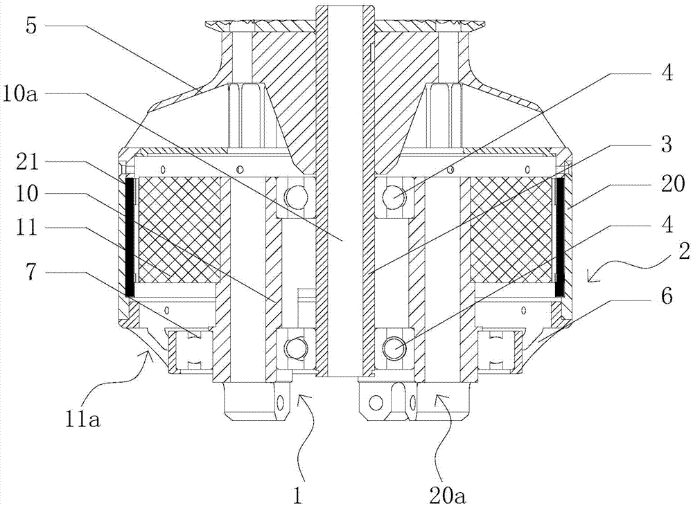 Brushless direct-current motor