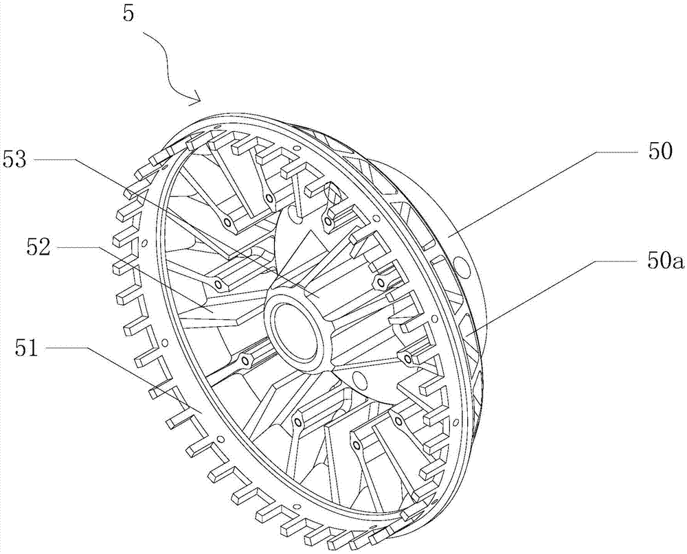 Brushless direct-current motor