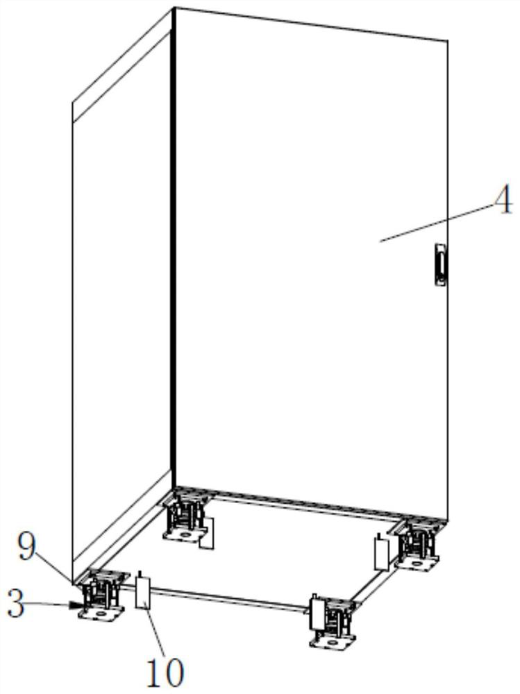 Noise reduction and vibration isolation cabinet