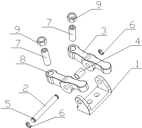 Foot pedal control device for oil press