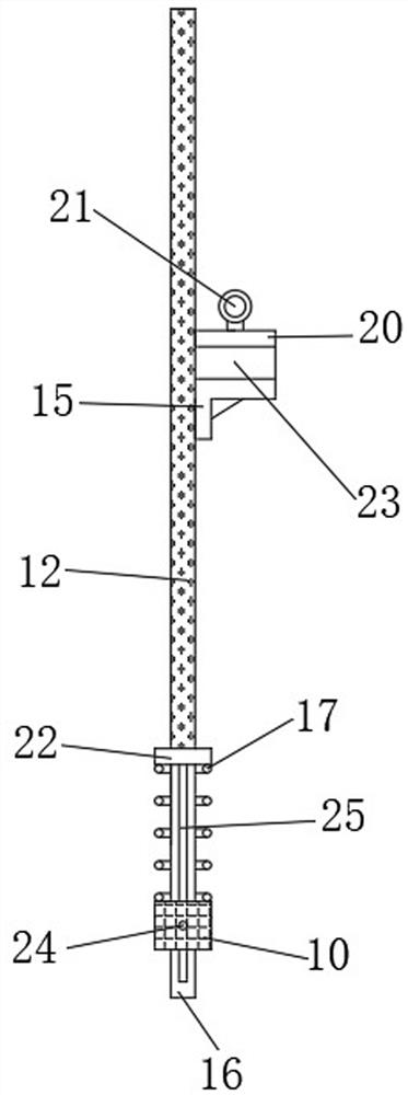 Steel frame connecting device for fabricated building auxiliary construction