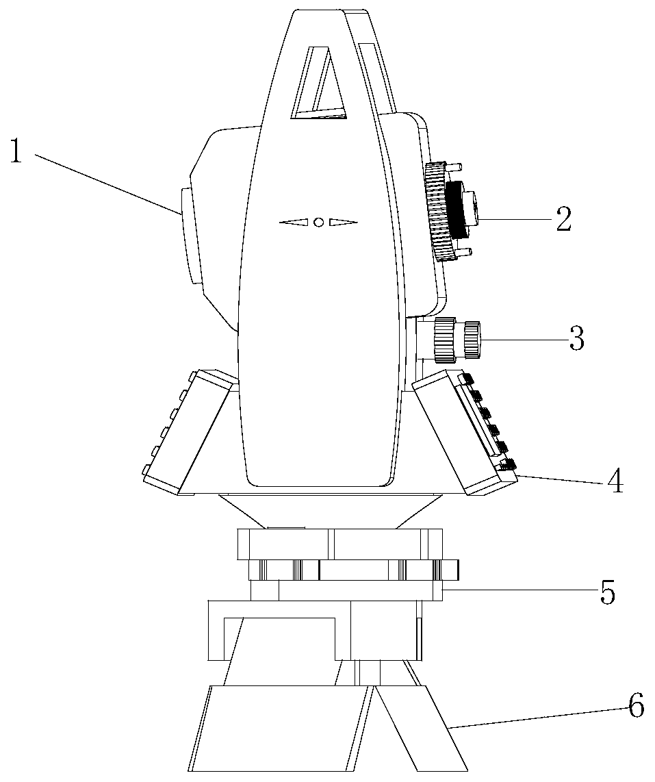 Method for detecting accuracy of automatic navigation path of transplanter via total station instrument