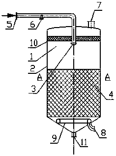 Method for accelerating aging of baijiu and device thereof