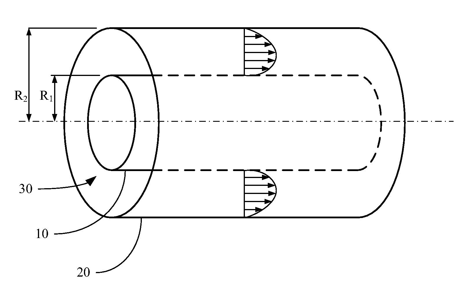Method and System for Measuring the Zeta Potential of the Cylinder's Outer Surface