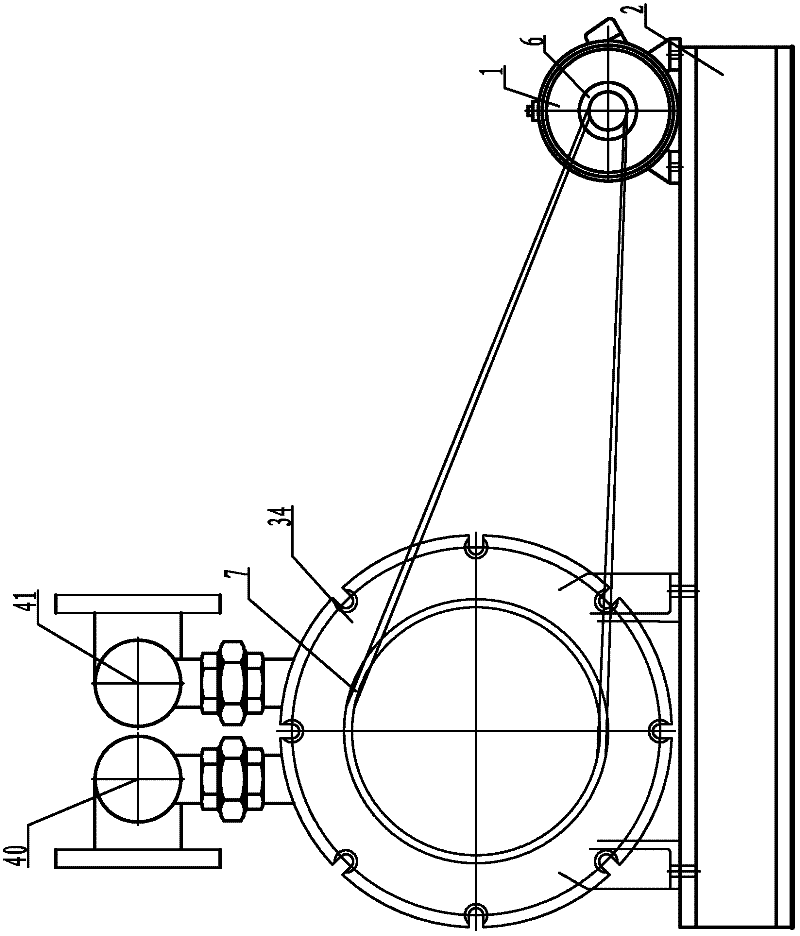 Reciprocating screw vacuum compressor