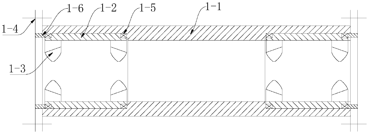 Shaftless fluid reactors and device for desulfurizing sulfurous gas through slurry method