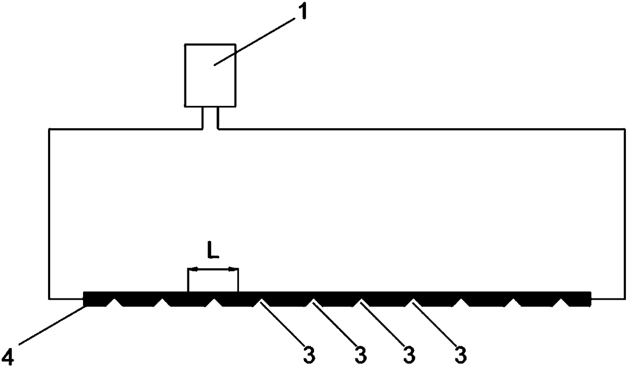 Make-and-break type burst early warning detection cable and detector