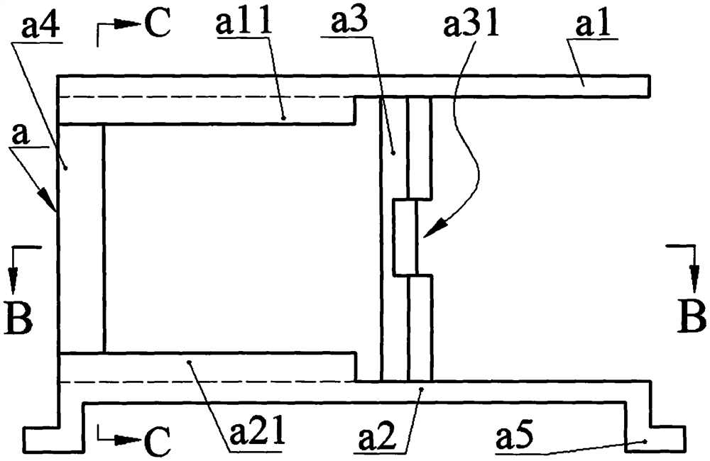 An airflow-induced vibration piezoelectric generator