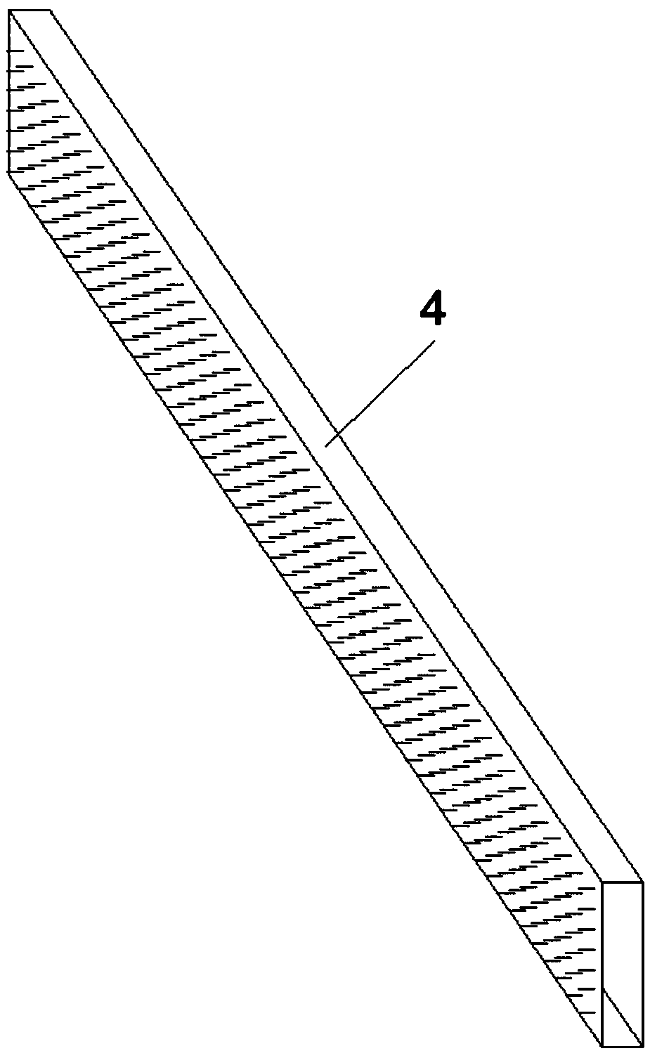 Construction method for realizing fiber continuity at joints of concrete structure through molds