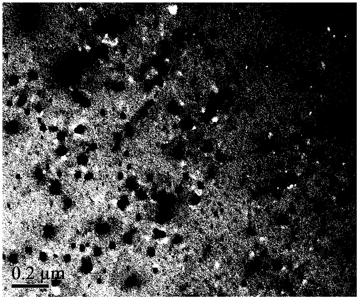 Method for adopting isoniazide for preparing nanometer silver sol at room temperature