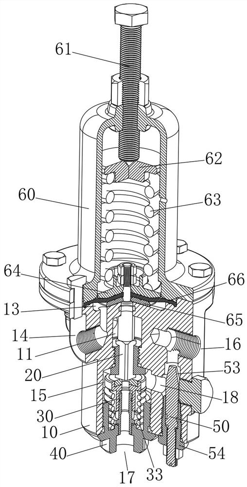 High-precision discharge pilot valve