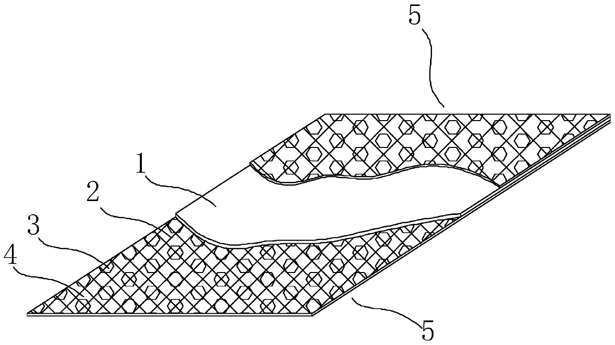Novel composite refractory mica tape and manufacturing method thereof