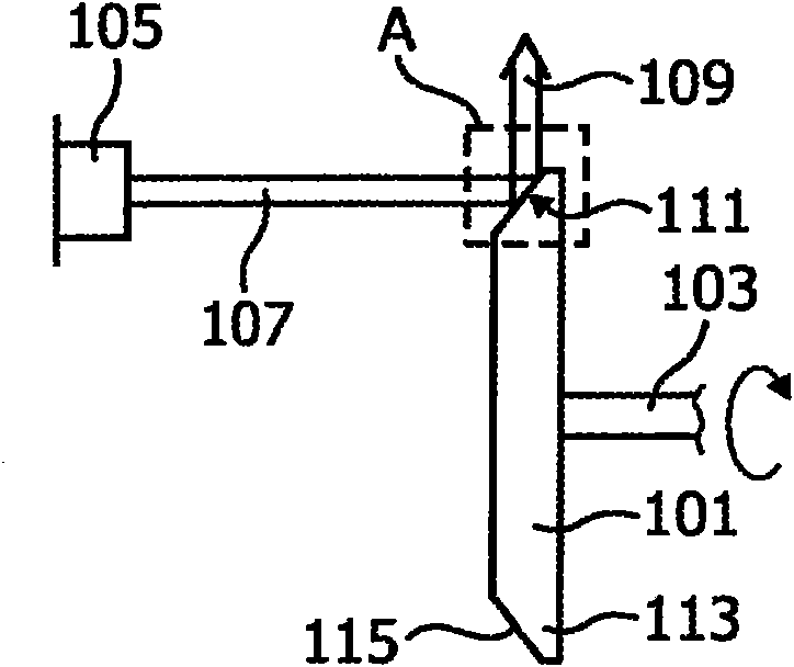 Method and apparatus for applying material to a surface of an anode of an x-ray source, anode and x-ray source