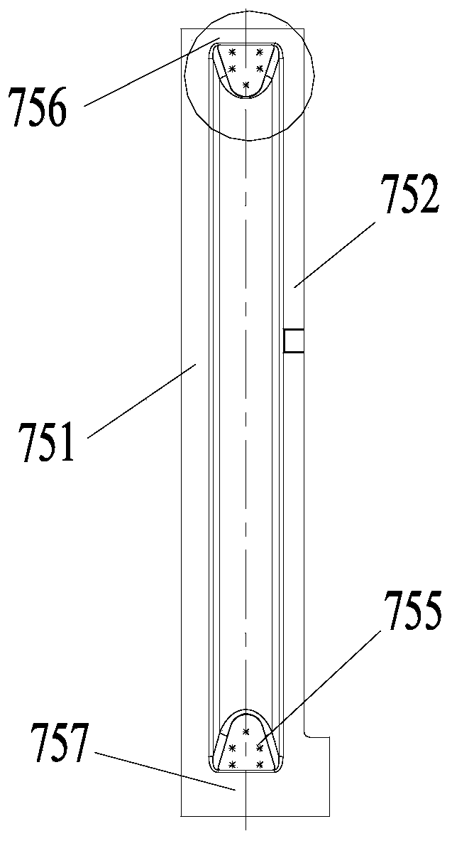 Side wall assembly for rail vehicle and rail vehicle