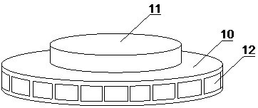 A device and method for automatic detection of brake disc air duct defects based on machine vision