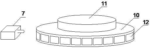 A device and method for automatic detection of brake disc air duct defects based on machine vision