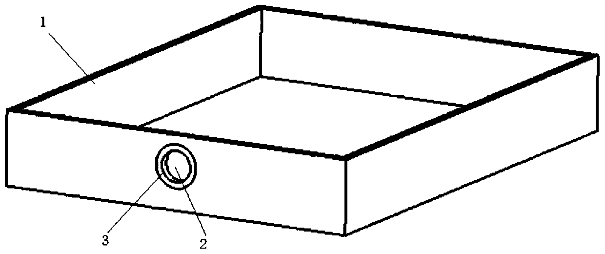 Connecting structure of battery box and high-voltage connector shielding ring, battery box and automobile