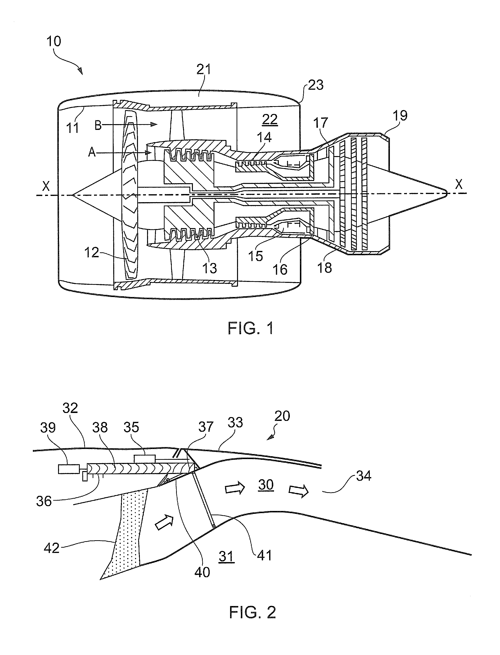 Ducted fan gas turbine assembly