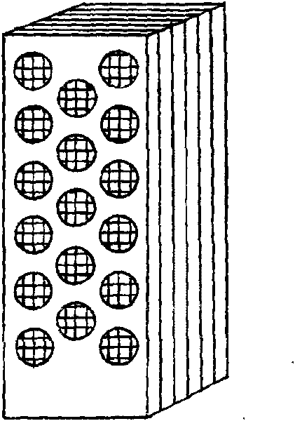 Air filter for breathing and filter element thereof
