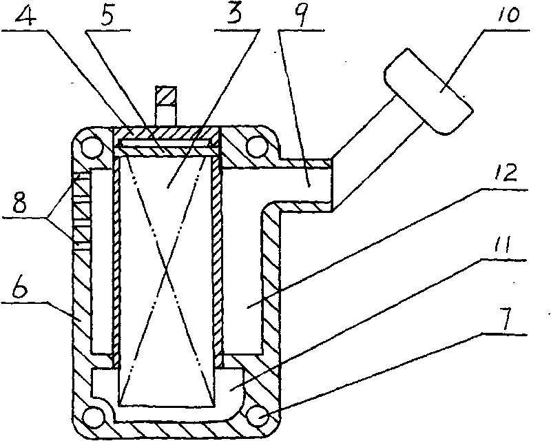 Air filter for breathing and filter element thereof