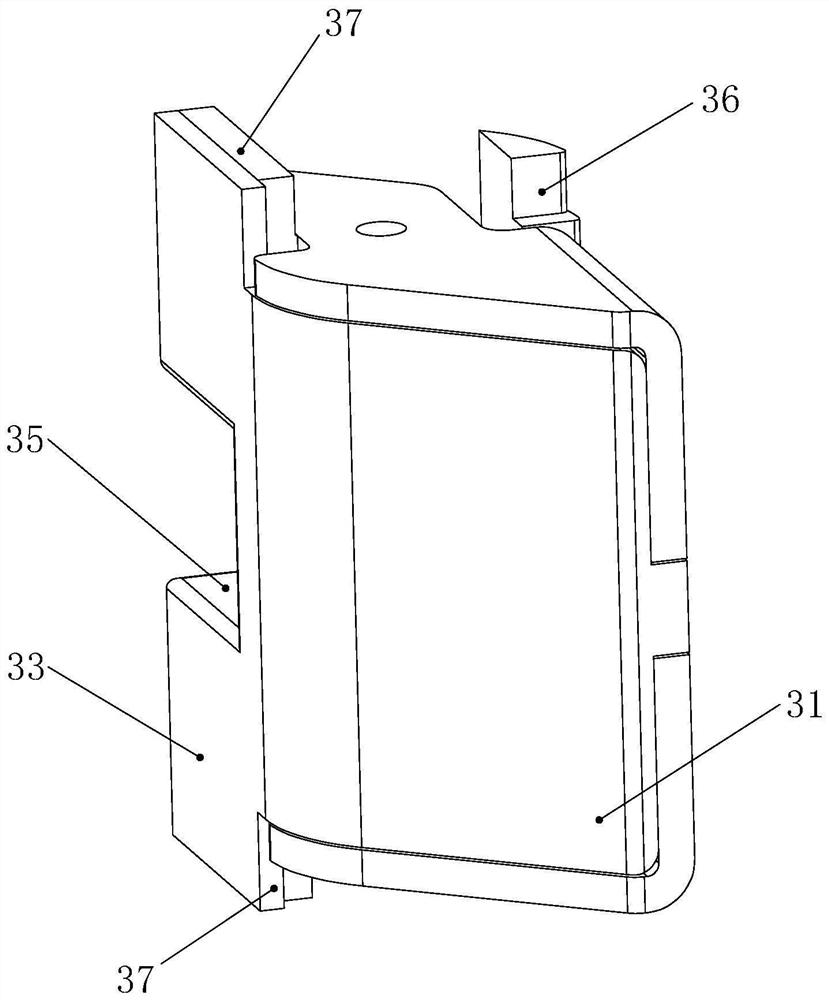 Lock body structure