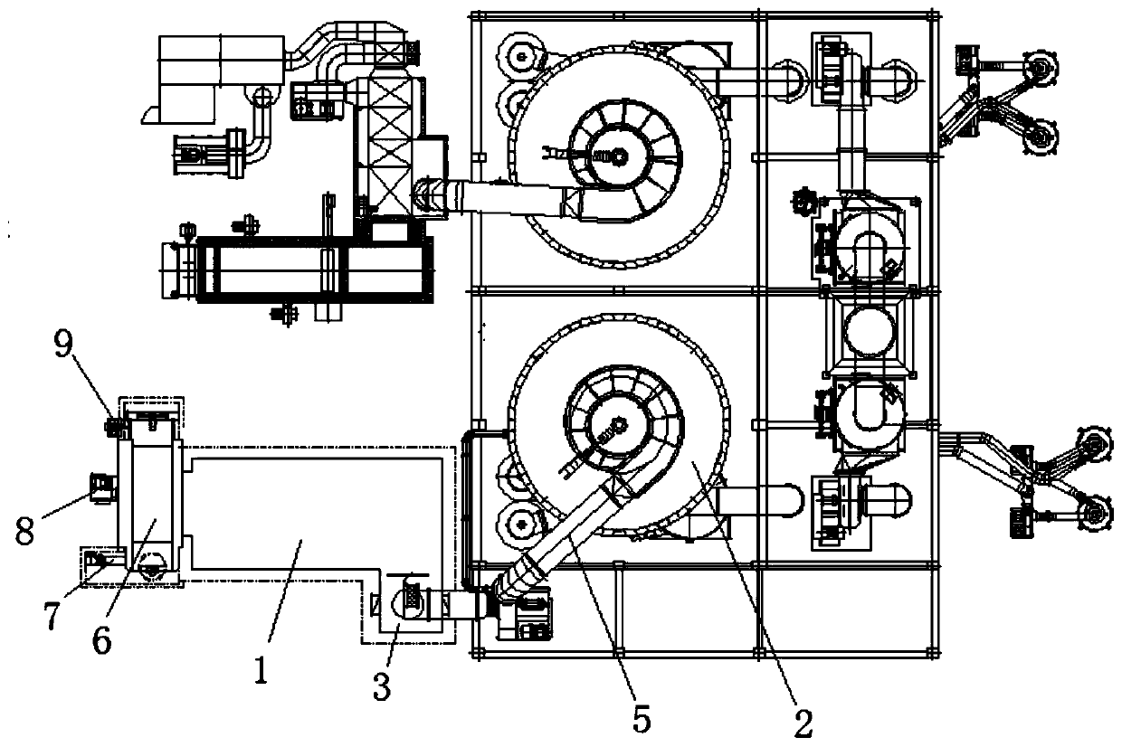 High-speed centrifuging spray dryer