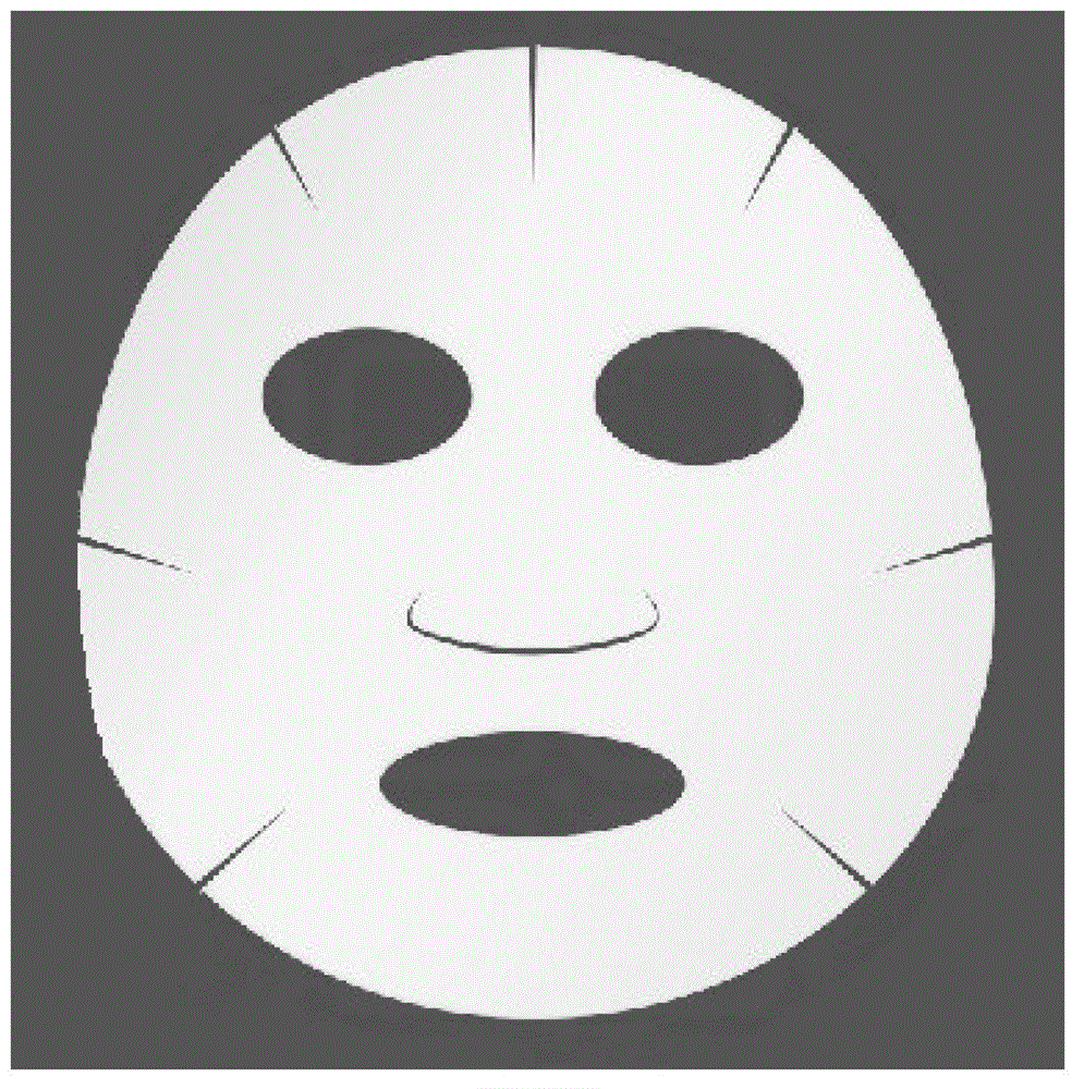 A kind of repair mask after laser treatment and preparation method thereof