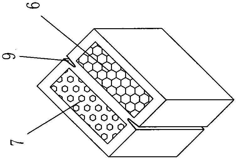 Novel built concrete structure building wall and construction method thereof