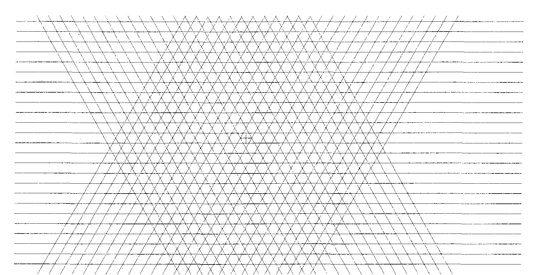 Ultra-large span three-dimensional pre-stress beamless circular plate construction method