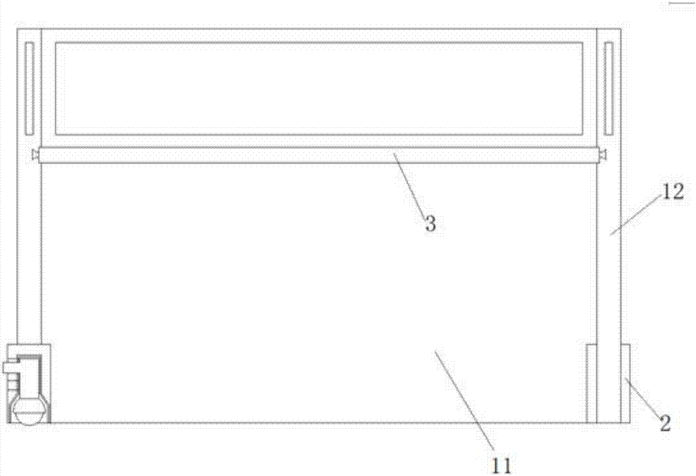 Assembled movable office table convenient to disassemble