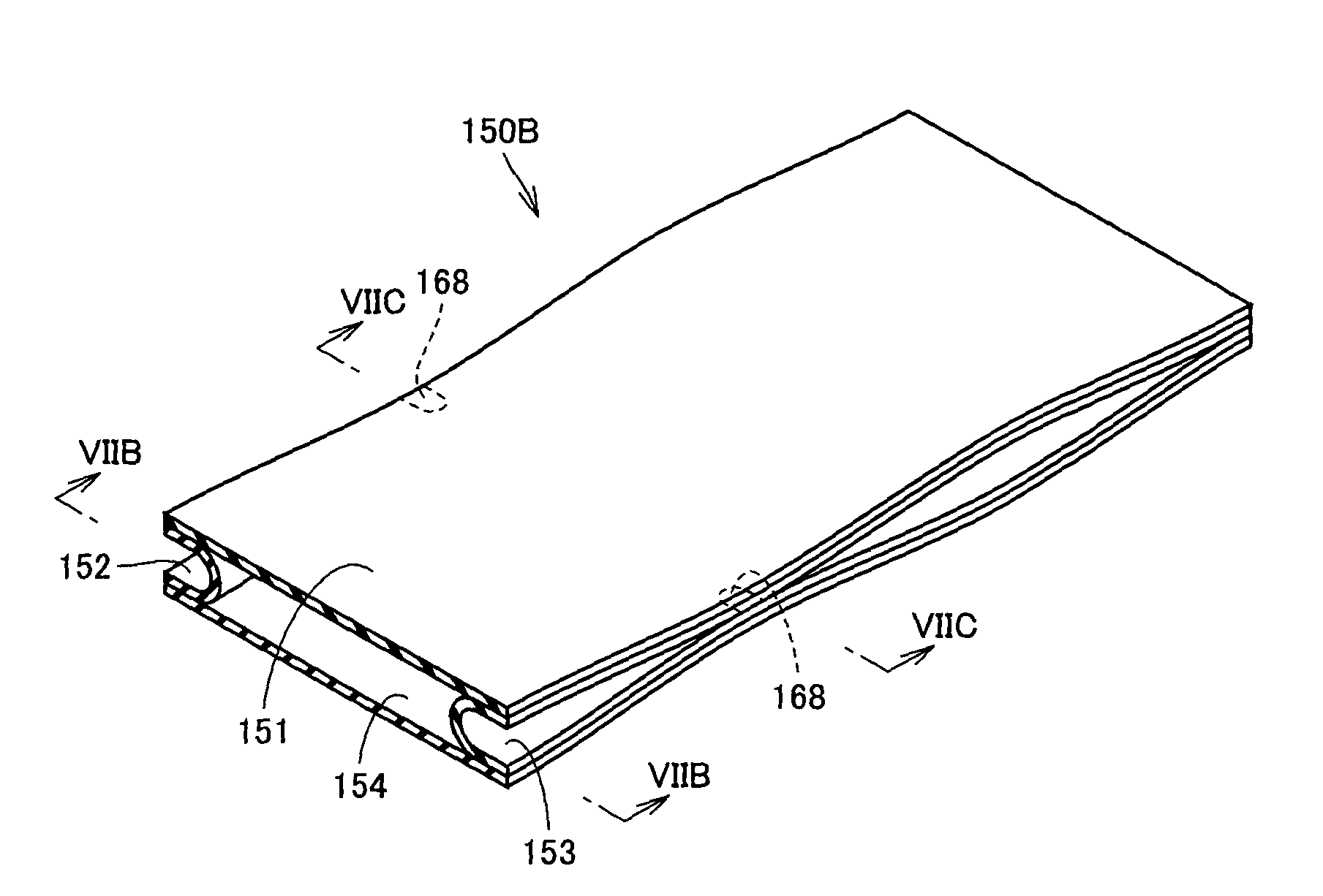 Cuff for blood pressure monitor, and blood pressure monitor having the same