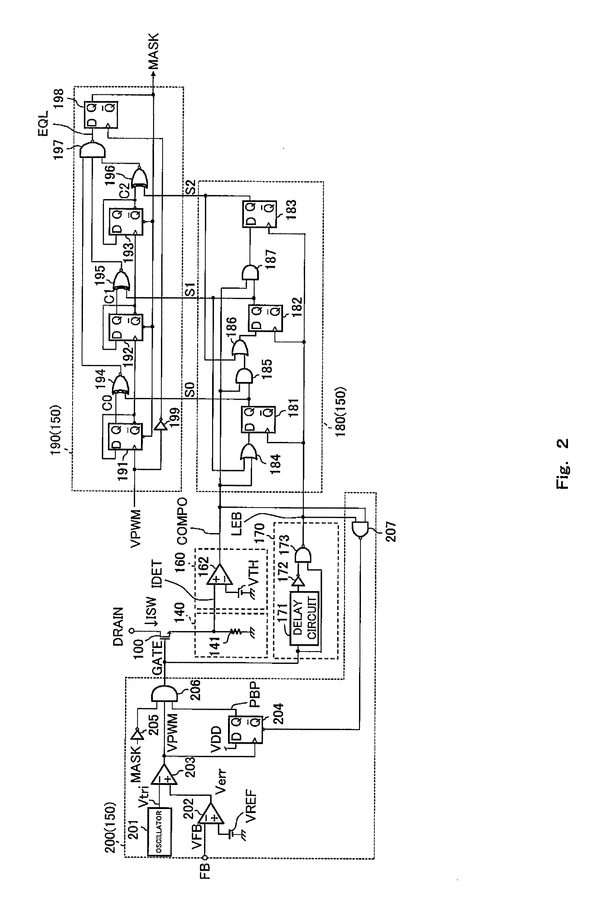 Overcurrent protection circuit and overcurrent protection method