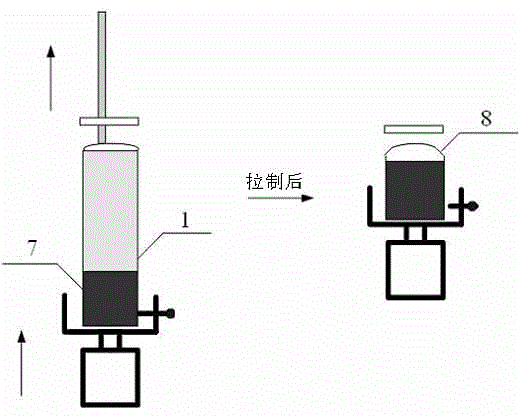 Method for raising utilization rate of silicon core master batch