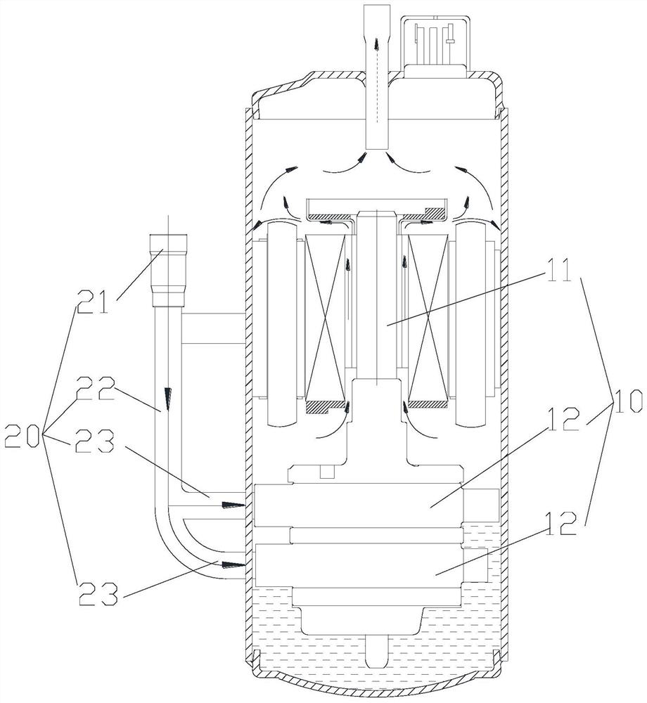 Compressor and air conditioning system