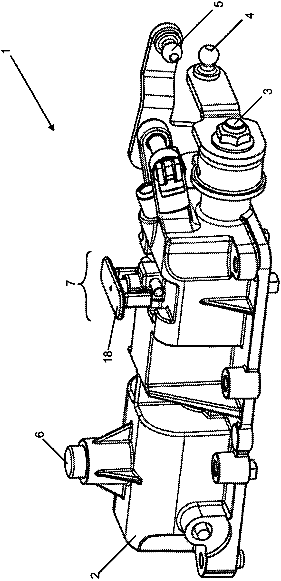 Shifting device for transmission