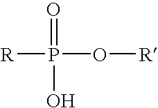 Gelled invert emulsion compositions comprising polyvalent metal salts of an organophosphonic acid ester or an organophosphinic acid and methods of use and manufacture