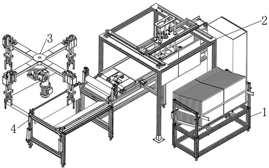 Rapid carrying device for factory automation based on computer application