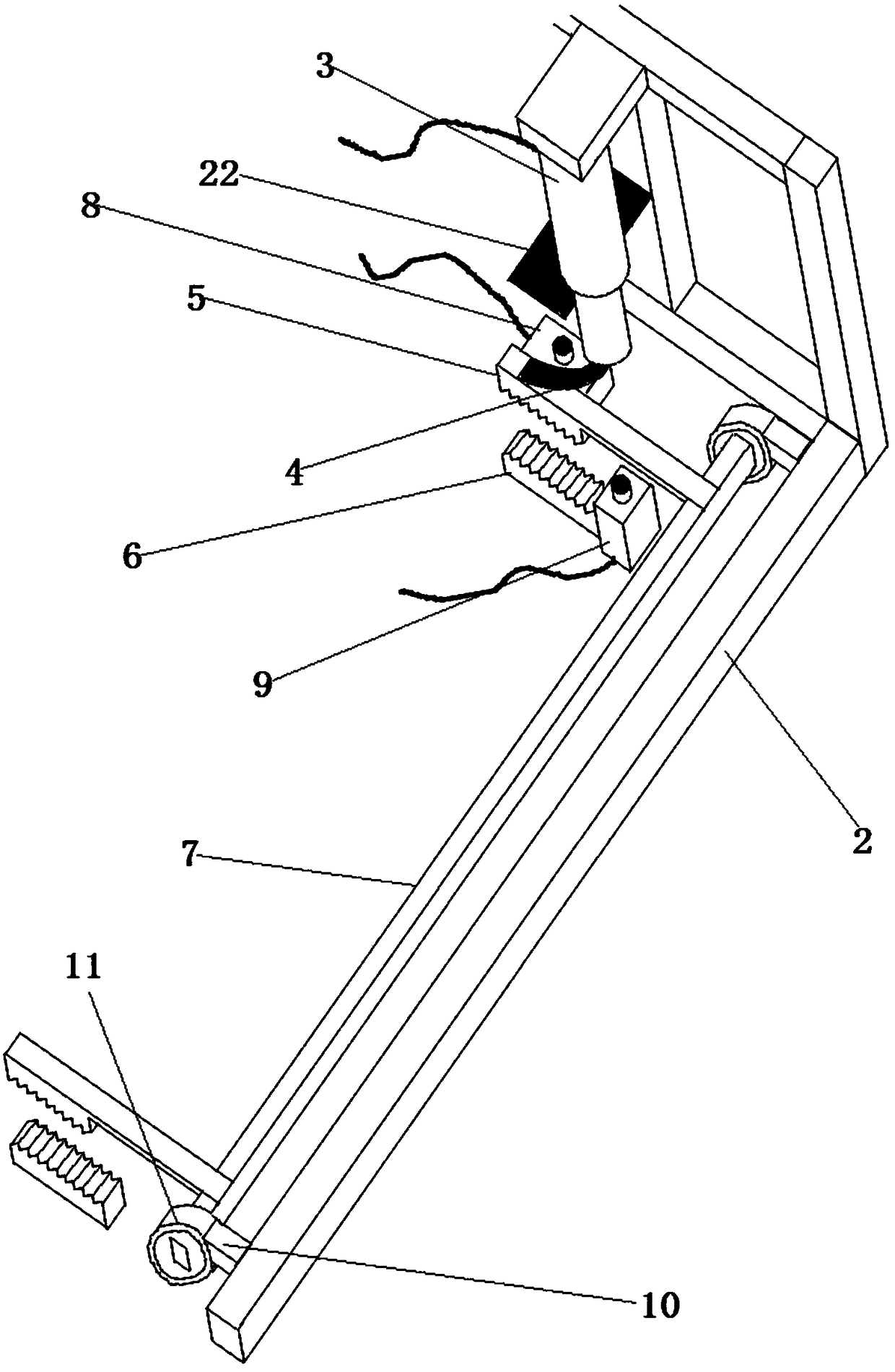 An electric shaker with massage function