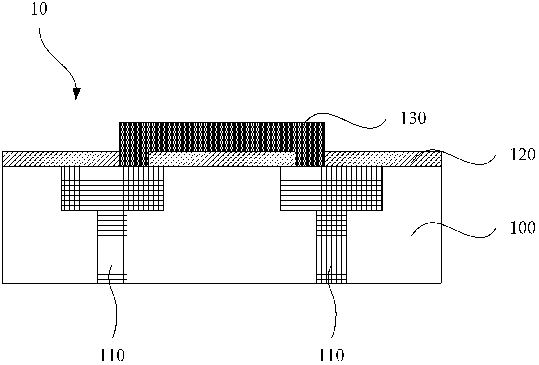 Metal film resistor structure and manufacturing method thereof