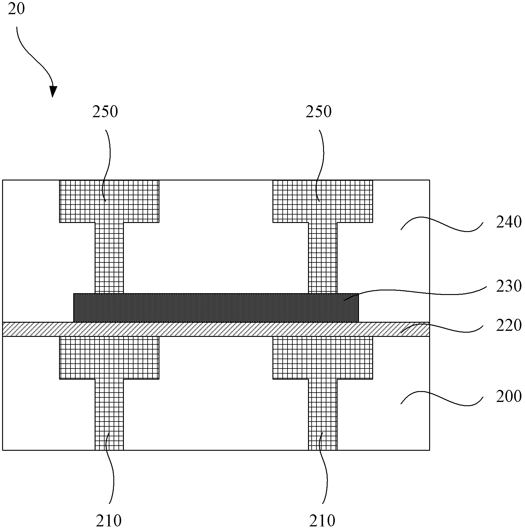 Metal film resistor structure and manufacturing method thereof