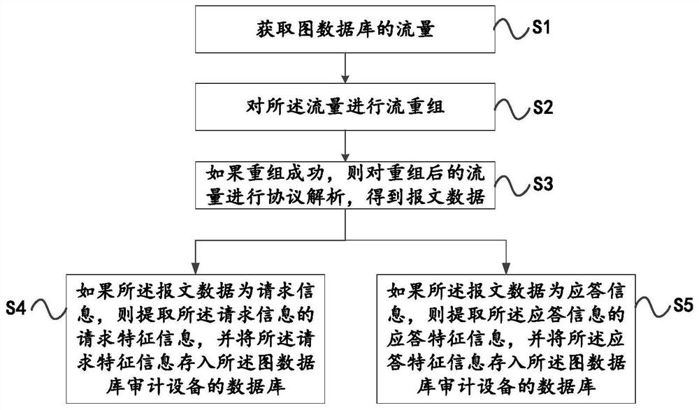 Graph database auditing method and auditing equipment