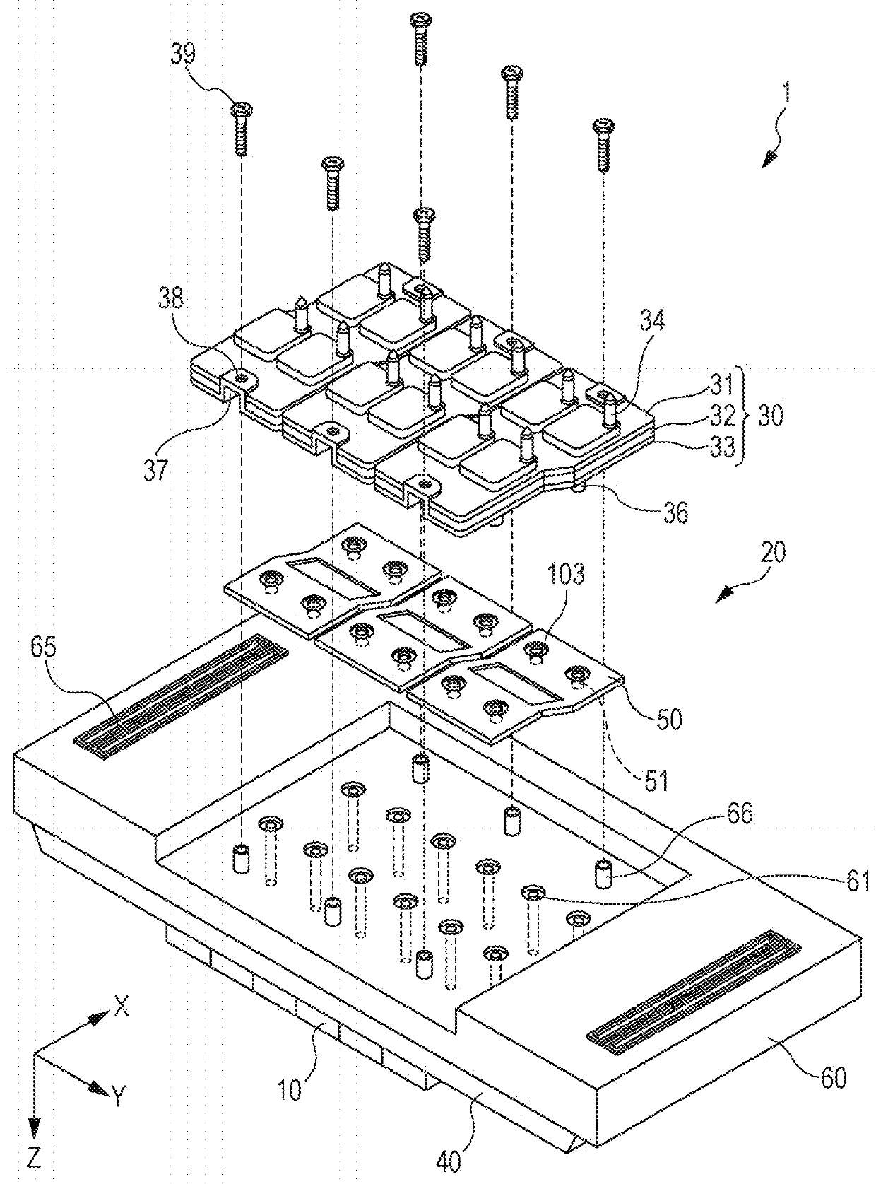 Liquid ejecting head unit and liquid ejecting apparatus