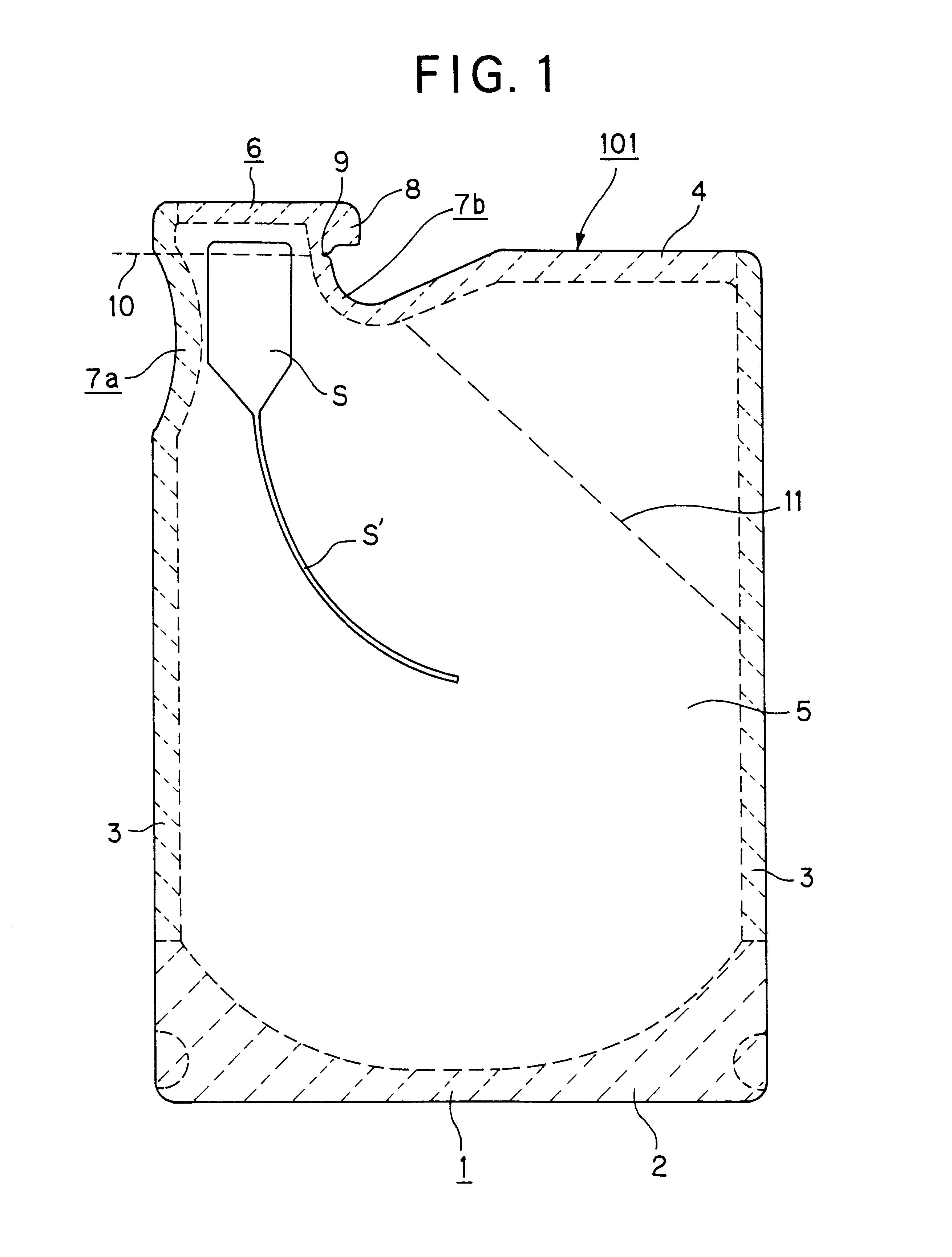 Pouch and method of producing film for pouch