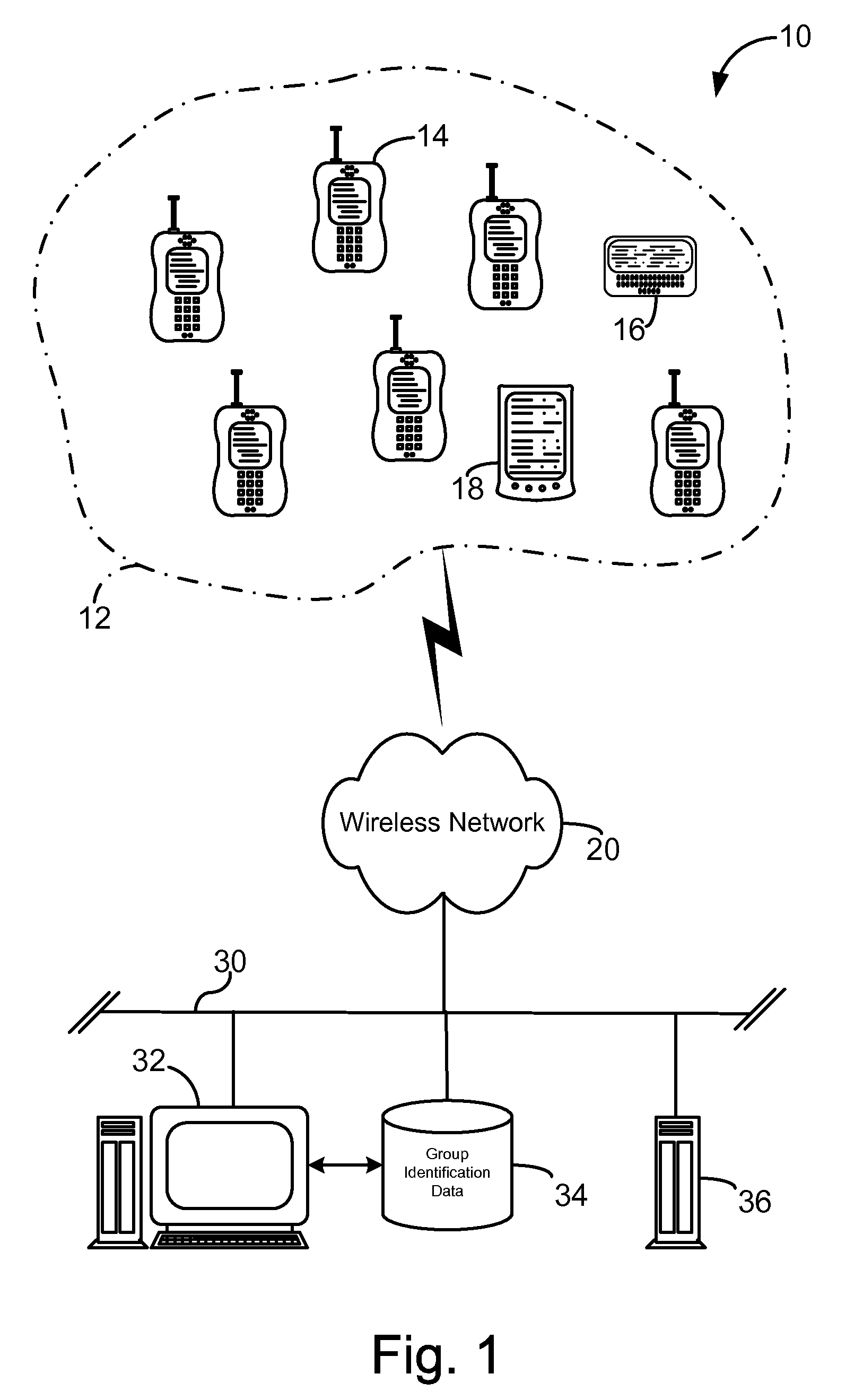 Prioritization of group communications at a wireless communication device