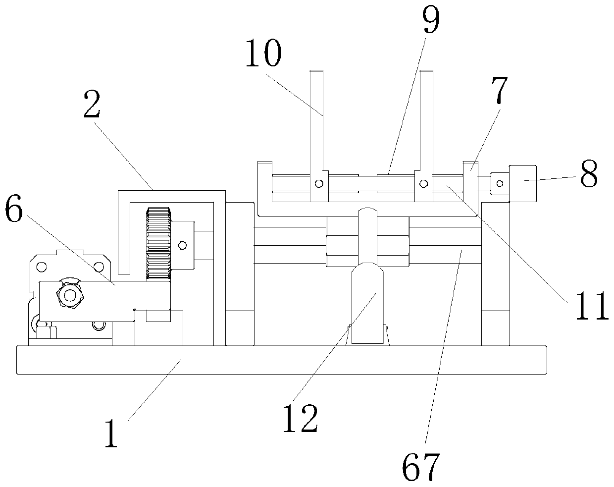 Auxiliary fixing device used for model making